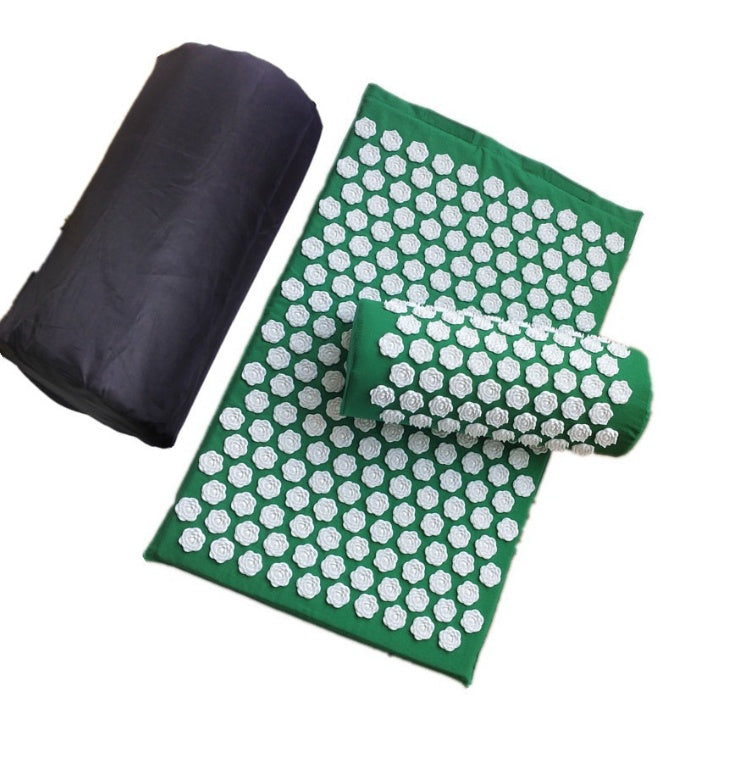 RelaxPro Acupressure Massage Mat & Pillow Set - Full Body Pain Relief & Relaxation