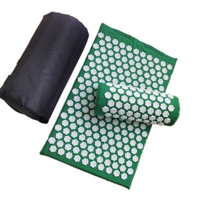 RelaxPro Acupressure Massage Mat & Pillow Set - Full Body Pain Relief & Relaxation