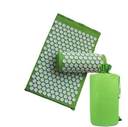 RelaxPro Acupressure Massage Mat & Pillow Set - Full Body Pain Relief & Relaxation