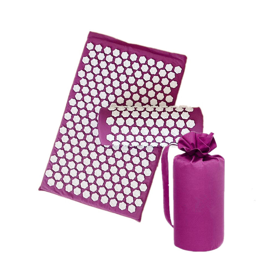RelaxPro Acupressure Massage Mat & Pillow Set - Full Body Pain Relief & Relaxation