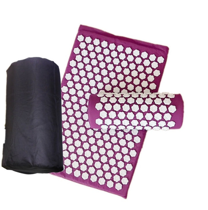 RelaxPro Acupressure Massage Mat & Pillow Set - Full Body Pain Relief & Relaxation