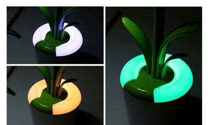 Clivia LED Table Lamp – Flexible Flower-Inspired Desk Light with Colorful Ambient Glow