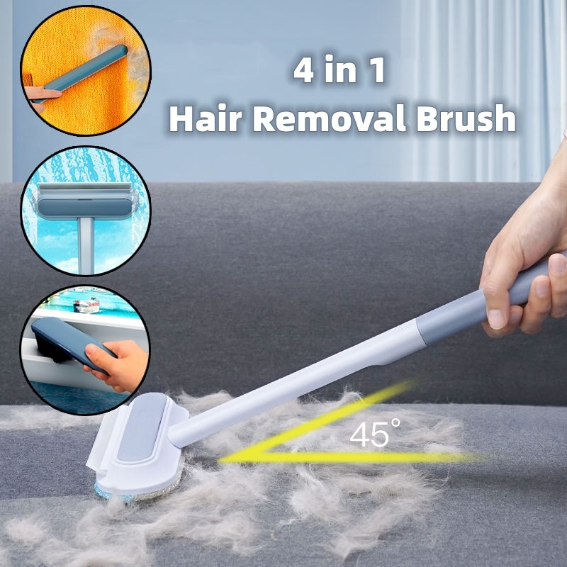4 In 1 Multifunctional Hair Removal Brush-For Pets & Home Cleaning (Dogs, cats, Screens & More)