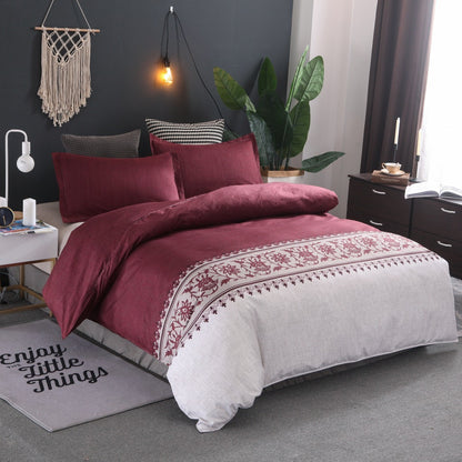 Elegant and cozy bedding for a perfect night's sleep
