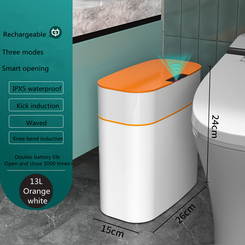 Smart Sensor Trash Bin – Compact & Touch-Free for Home or Car