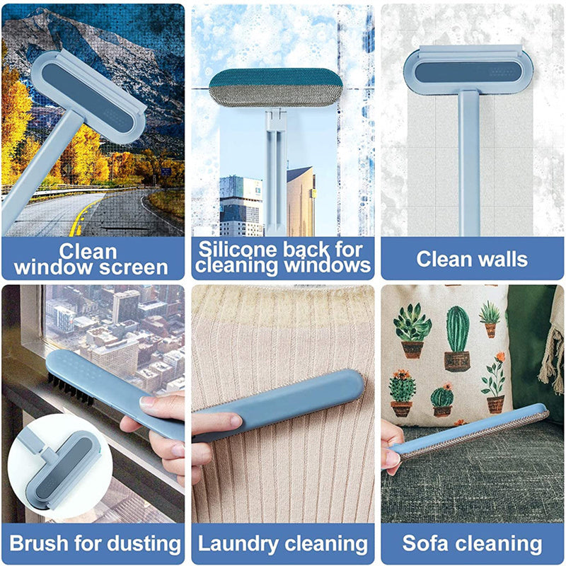 4 In 1 Multifunctional Hair Removal Brush-For Pets & Home Cleaning (Dogs, cats, Screens & More)
