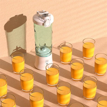 Portable Smoothie Blender - USB Rechargeable, 6 Blades