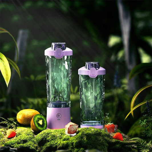 Portable Smoothie Blender - USB Rechargeable, 6 Blades