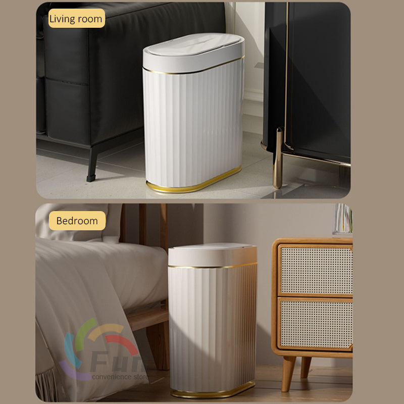 Smart Sensor Trash Bin – Compact & Touch-Free for Home or Car