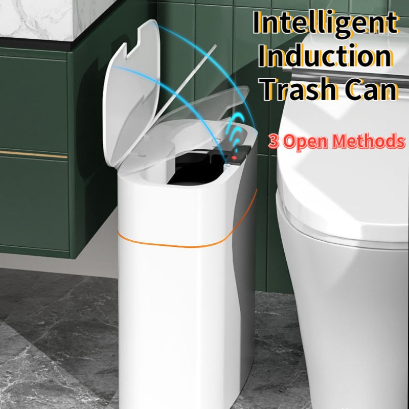 Smart Sensor Trash Bin – Compact & Touch-Free for Home or Car