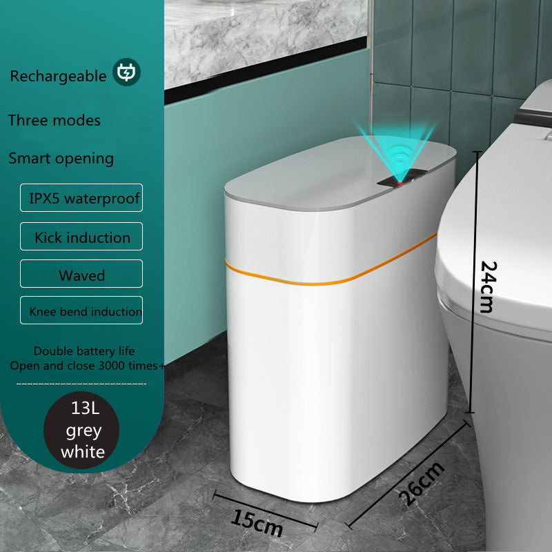 Smart Sensor Trash Bin – Compact & Touch-Free for Home or Car