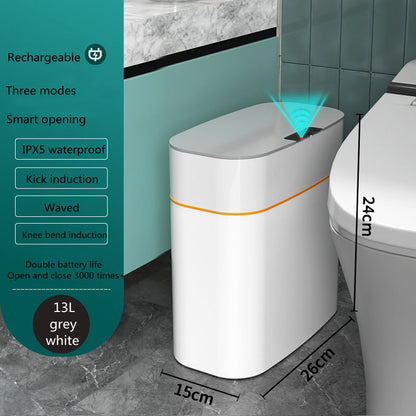 Smart Sensor Trash Bin – Compact & Touch-Free for Home or Car
