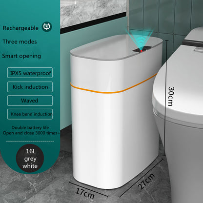 Smart Sensor Trash Bin – Compact & Touch-Free for Home or Car
