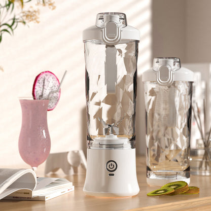 Portable Smoothie Blender - USB Rechargeable, 6 Blades