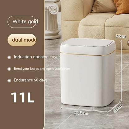 Smart Sensor Trash Bin – Compact & Touch-Free for Home or Car