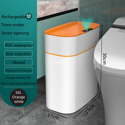 Smart Sensor Trash Bin – Compact & Touch-Free for Home or Car